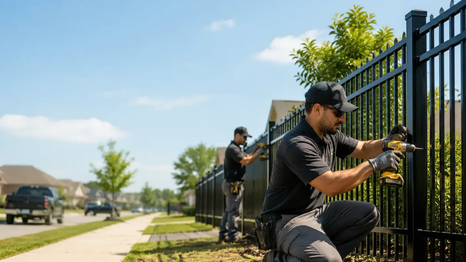 Metal Fence Installation in Huxley, IA